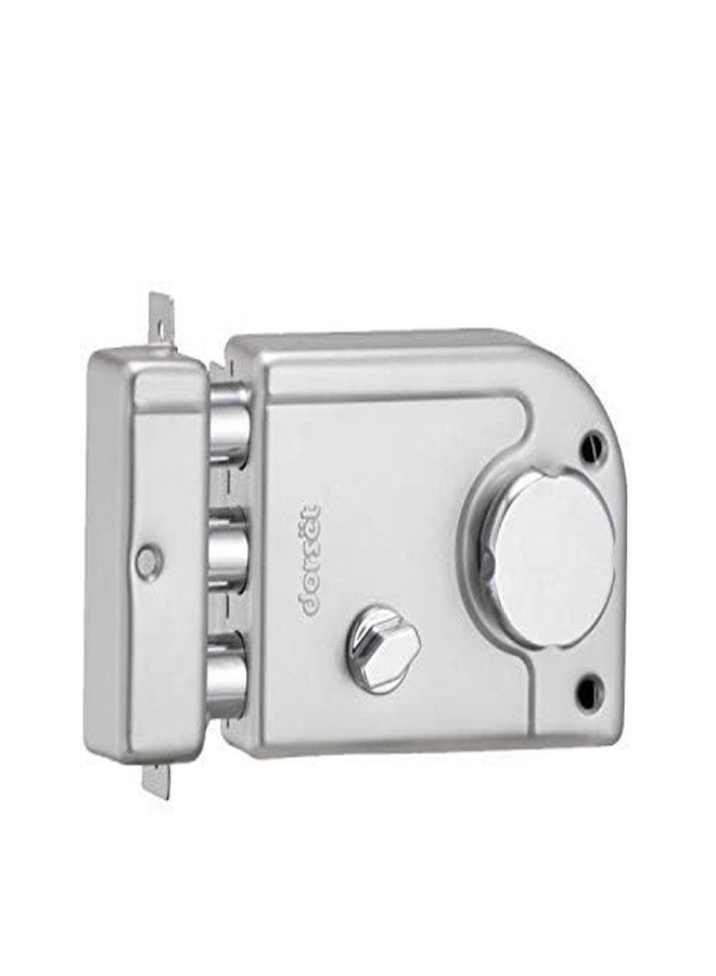 Dorset Phantom Trio Lock for Main Door | Key & Knob Model | Trio Lock for Bedroom/Main Doors | | *Free Installation, 10 Year Warranty | PHA301NS (Finish: Nickel Silver) - Image 1